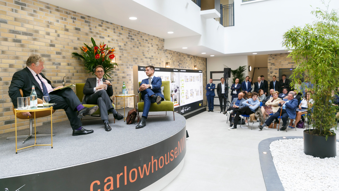 Brexit Question Time at Carlow House Carlow House, Camden, Galliard Homes