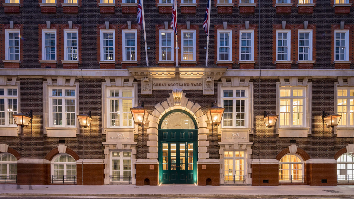 Galliard Complete The Construction of The New Great Scotland Yard Hotel Great Scotland Yard, Galliard Homes, London, Whitehall
