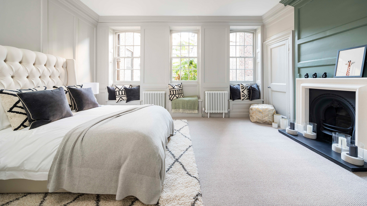 Bedroom at Hepple & White, ©Acorn Property Group.