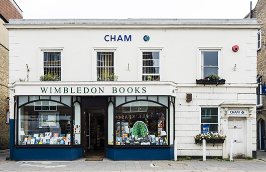 A bookshop in Wimbledon