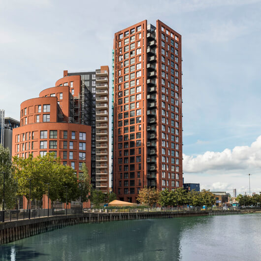 Buy-to-Let development Orchard wharf by Galliard Homes
