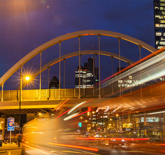 Shoreditch at night