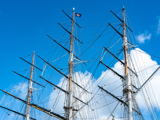 A ships mast.