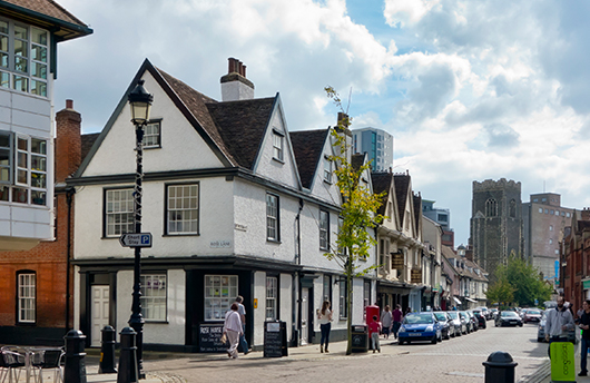 A street in Ipswich