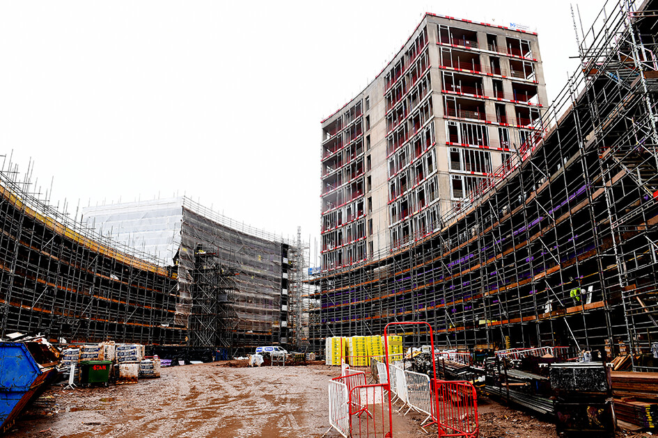 construction of Belgrave Village