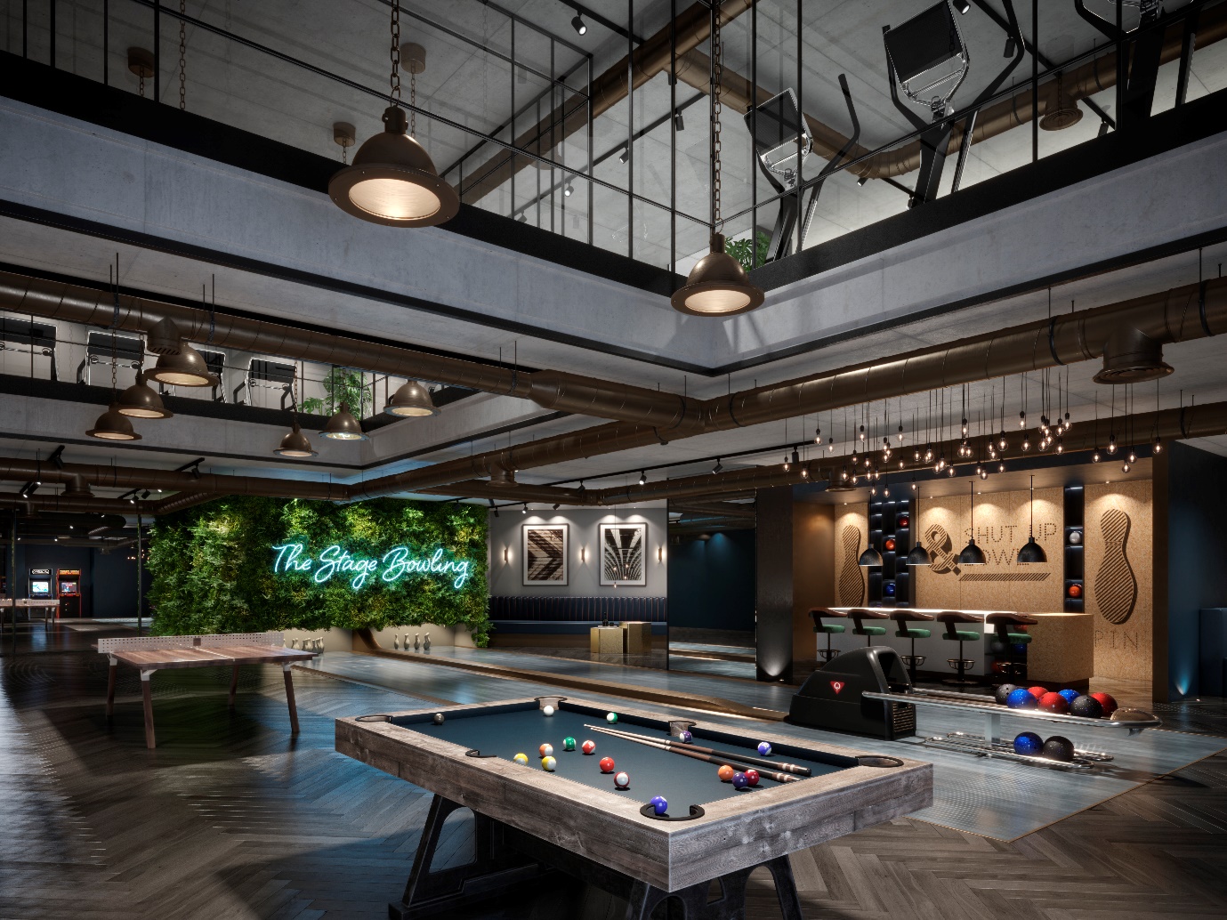 the stage shoreditch recreational facilities