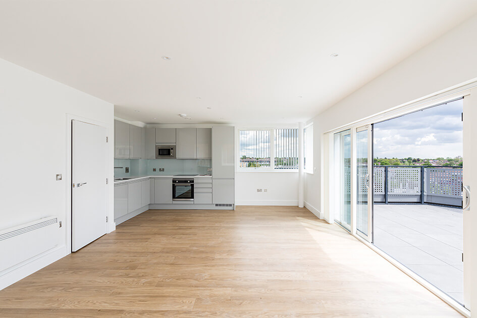 spacious empty apartment