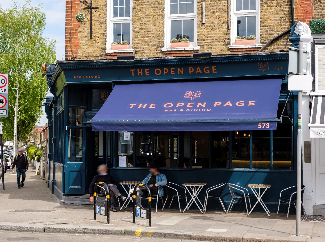 the open page bar and dining