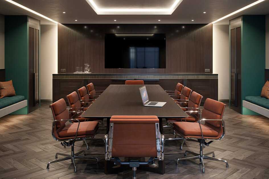 An example of an executive area at The Stage