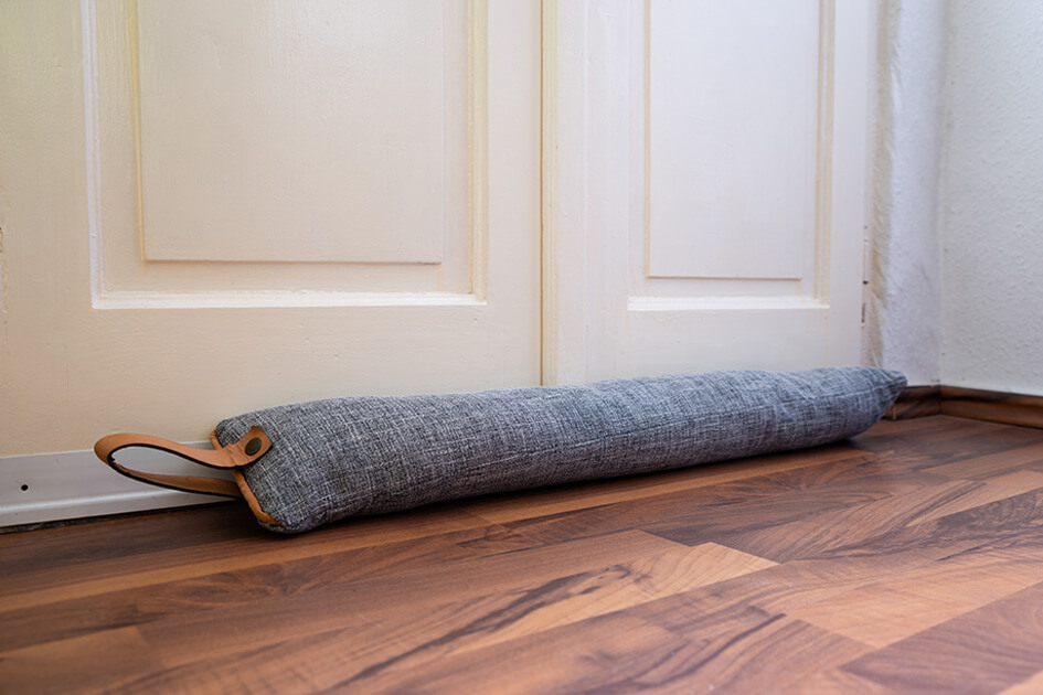 Photograph of a draught excluder