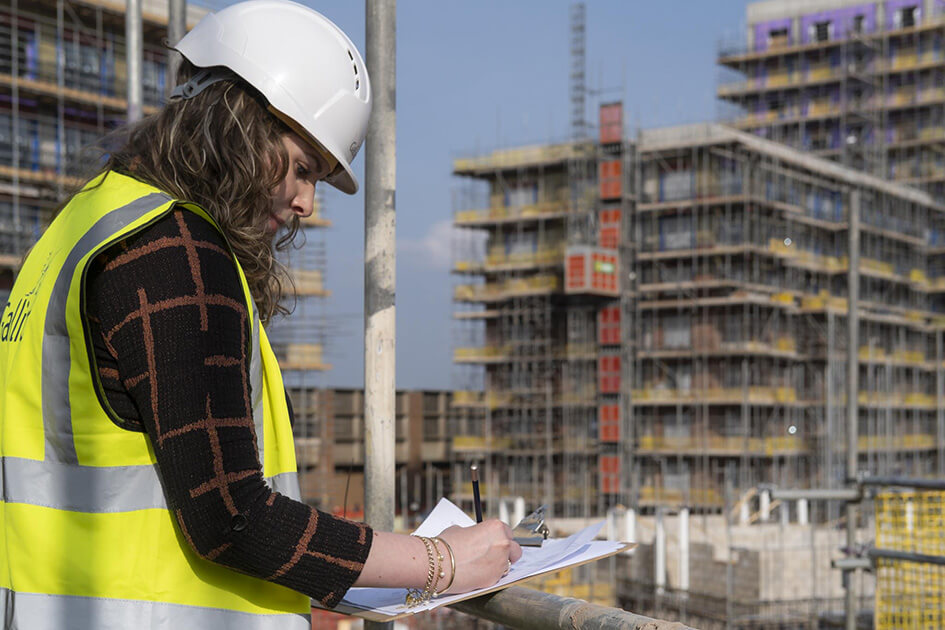 Rachel, project surveyor, Galliard Homes