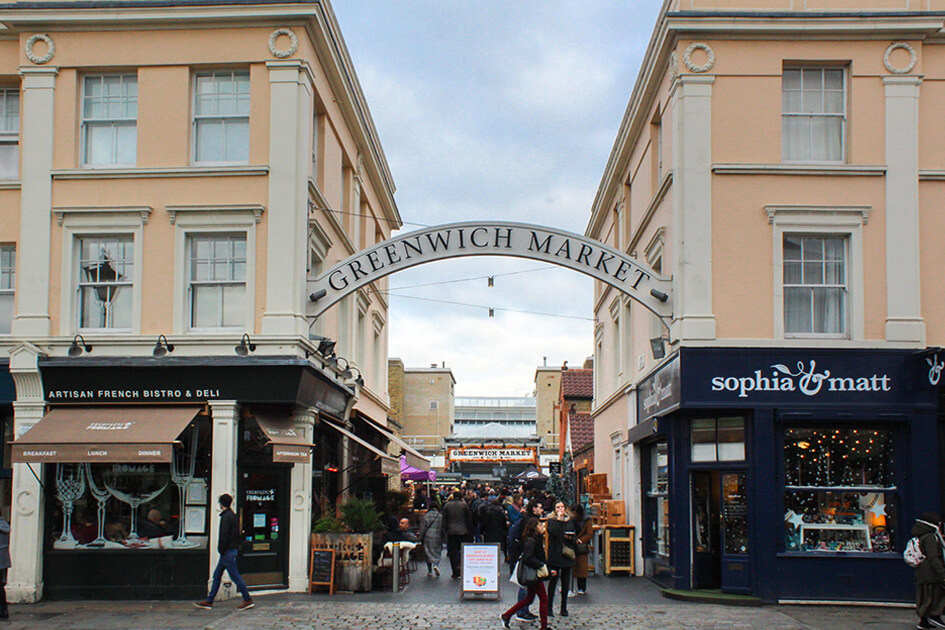 Greenwich Market in London