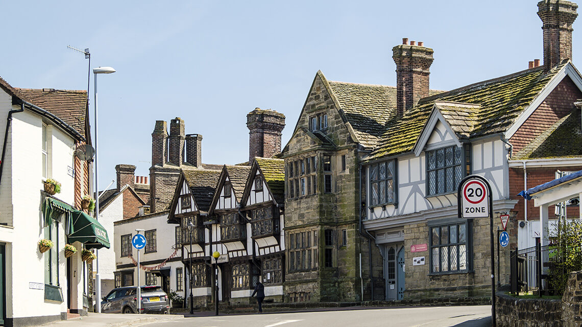 East Grinstead town centre.