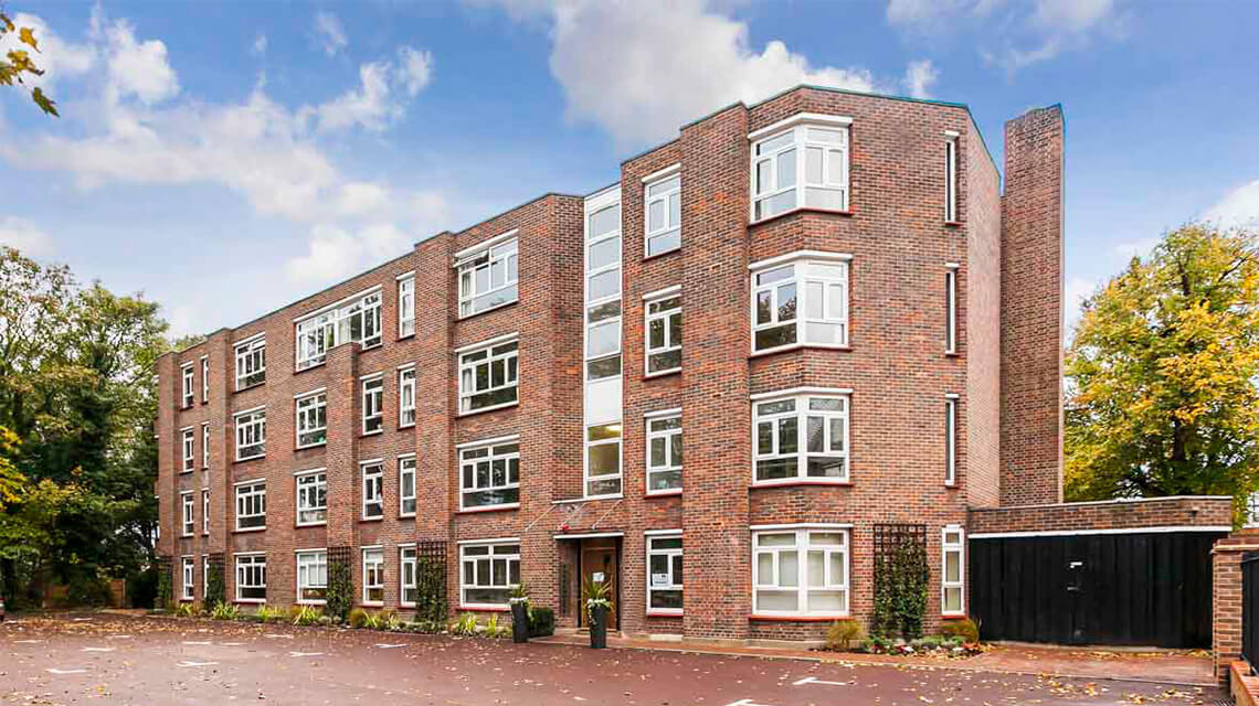 Falconwood Court in Blackheath, a good location for first-time buyers