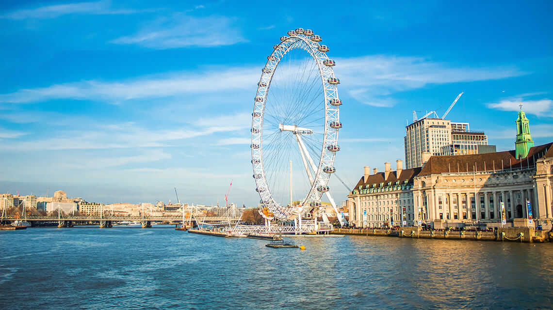 London Eye and the River Thames