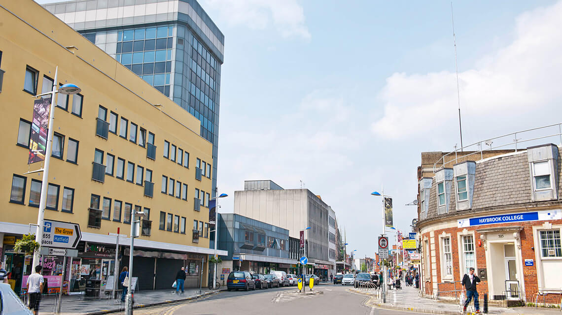 A street in Slough