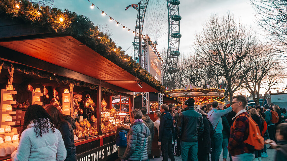 Christmas Market, Southbank Winter Market