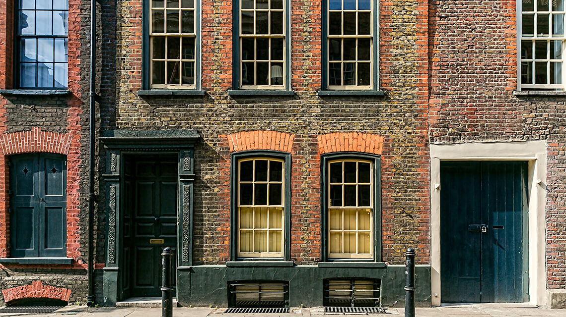 An old building in Shoreditch