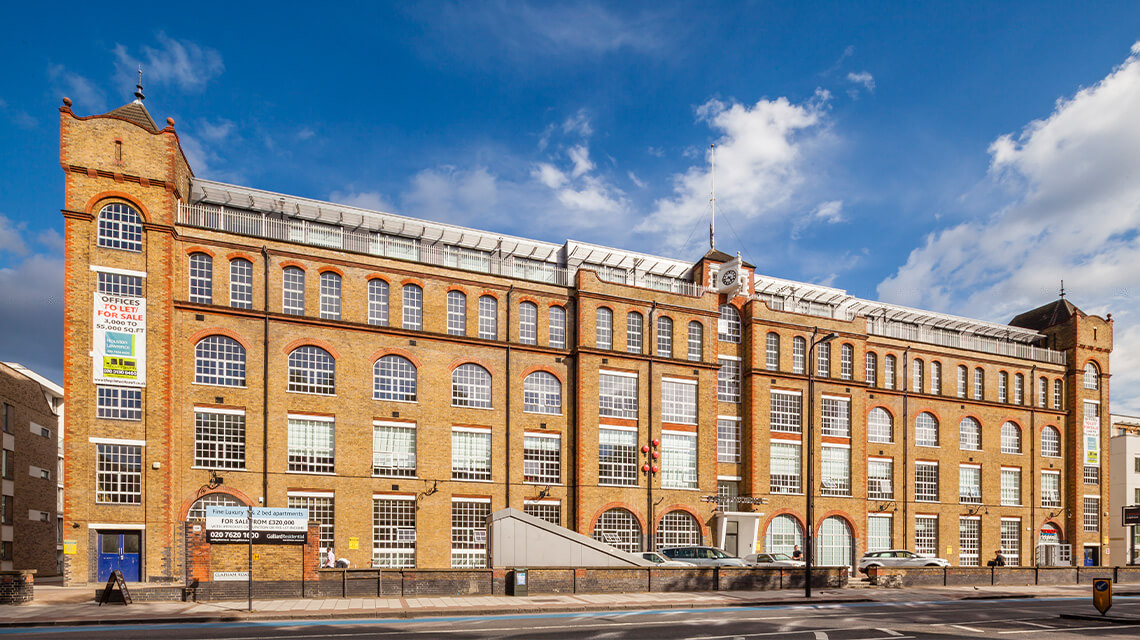 The exterior of Printworks, London