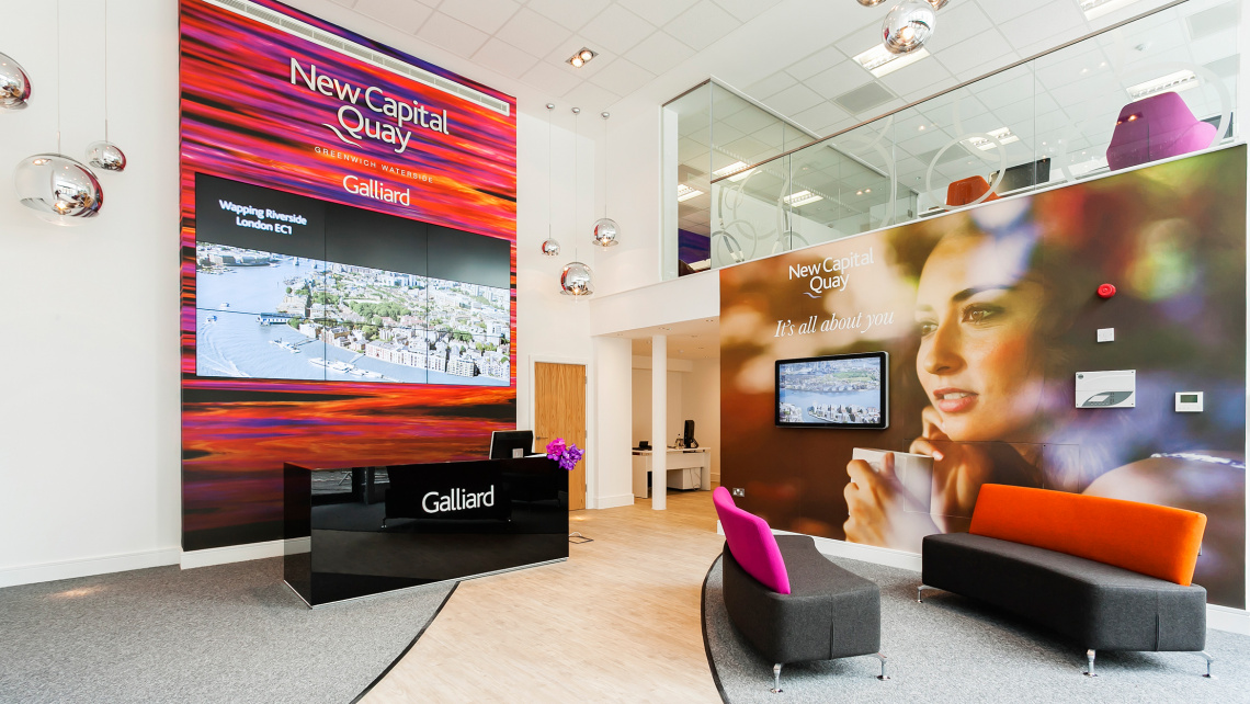 Marketing Suite, Property Developer, New Build, Galliard Homes
