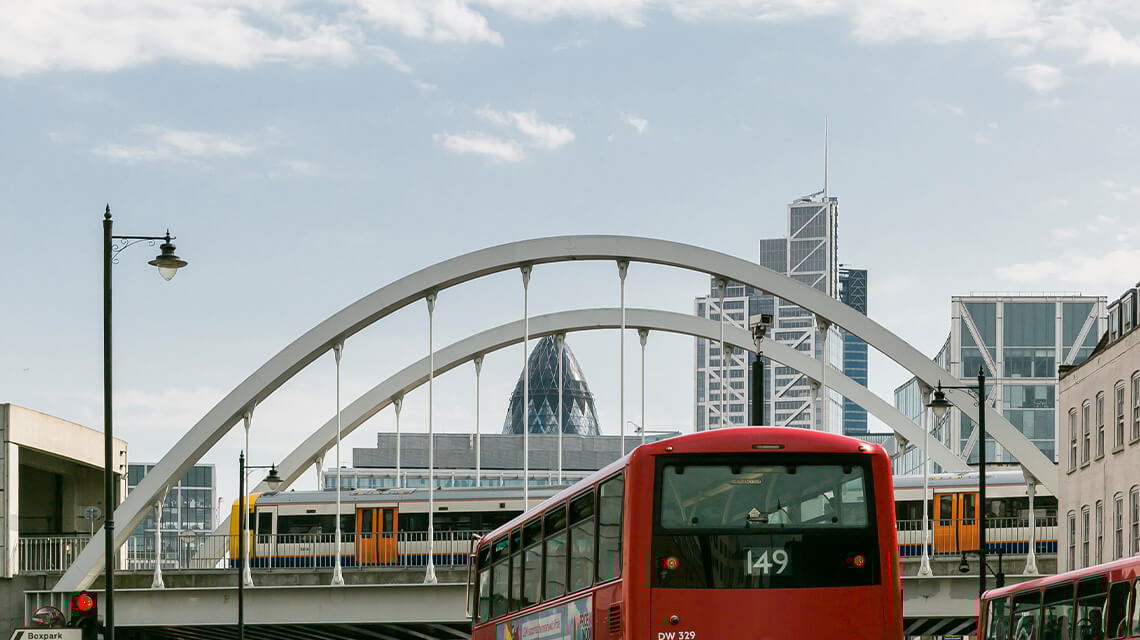 Shoreditch high street, a regeneration hotspot of 2016.