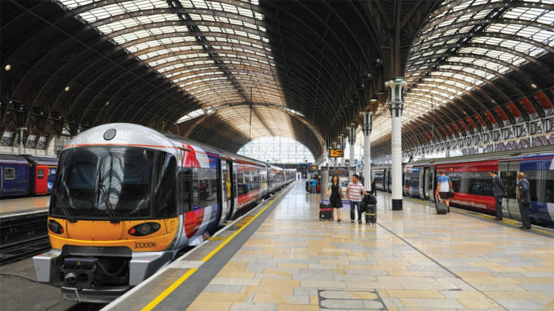 A Crossrail station