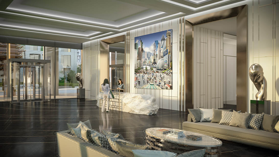 Harbour Central in Canary Wharf, Docklands by Galliard Homes