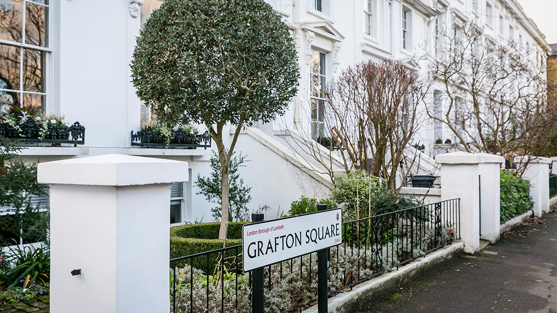 Grafton Square, a street in SW4