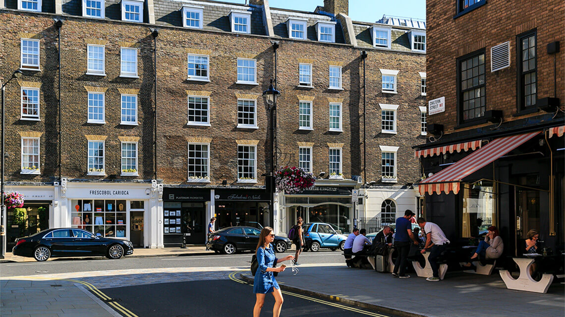 A street in Marylebone