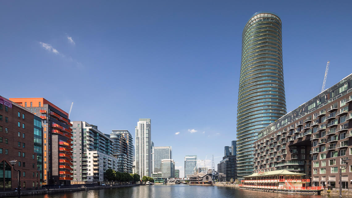 Baltimore Tower, Canary Wharf, Docklands, Galliard Homes