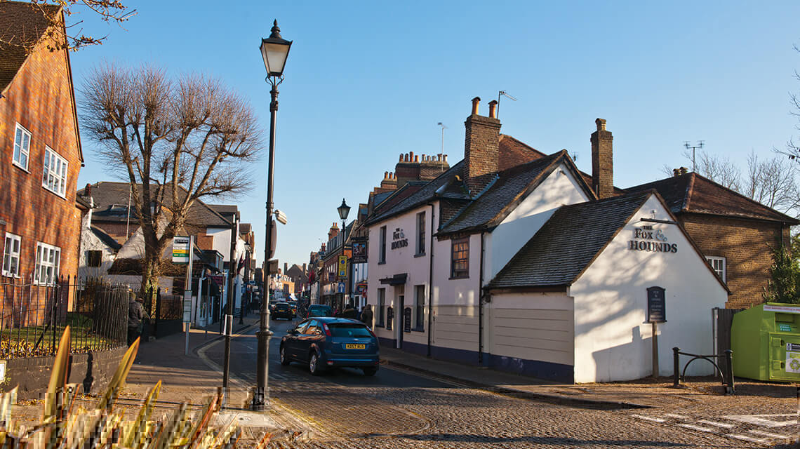 A street in Rickmansworth