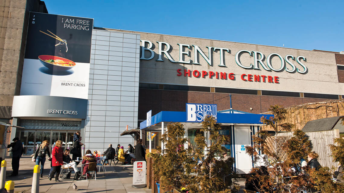 Brent Cross shopping centre in Hendon