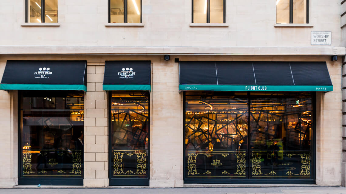 Flight Club, a night out with a twist in East London