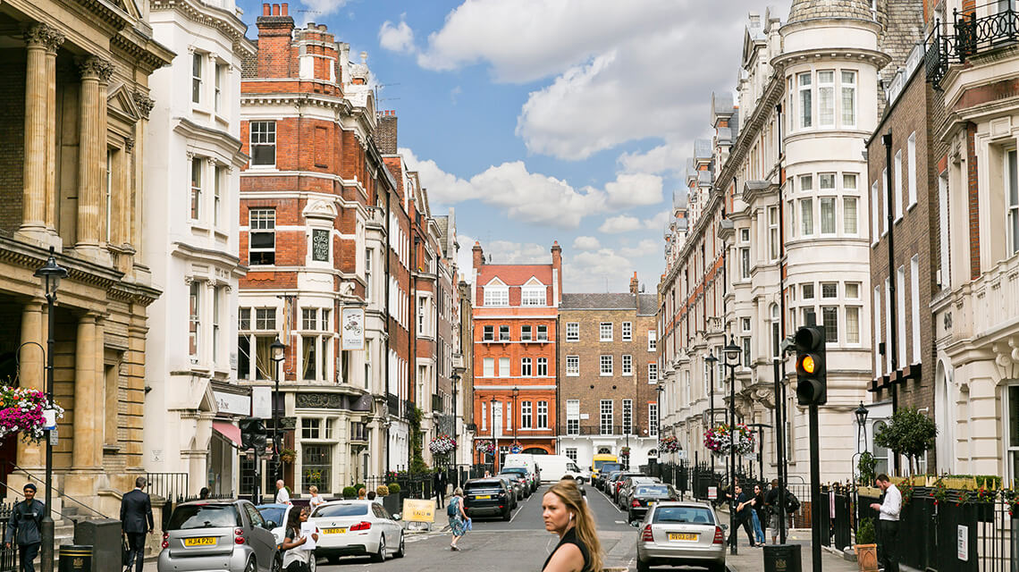 A street in Marylebone