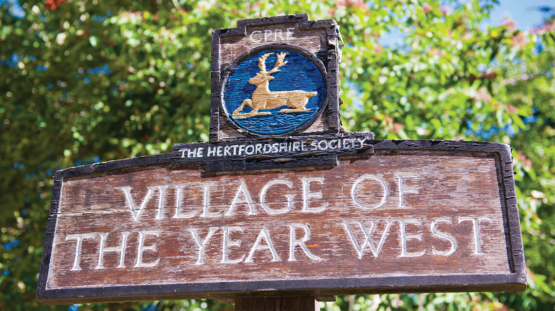 An old sign in Hertfordshire