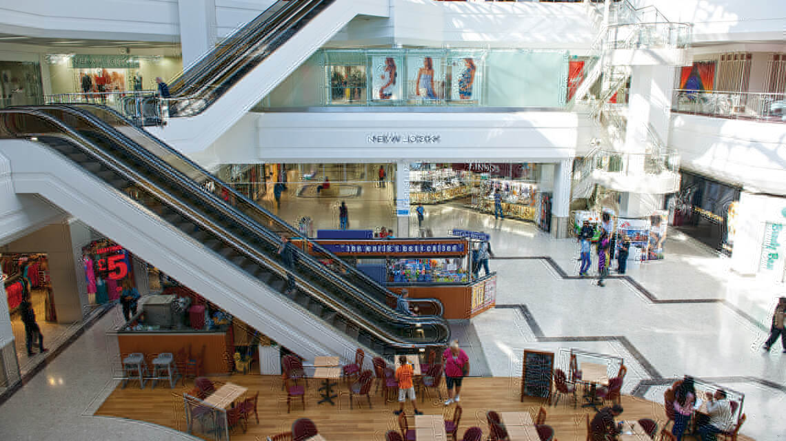 A shopping centre in Hounslow