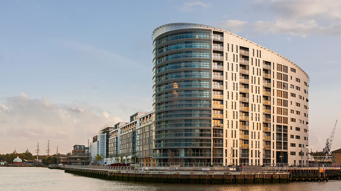 Minister for Housing Visits New Capital Quay in Greenwich
