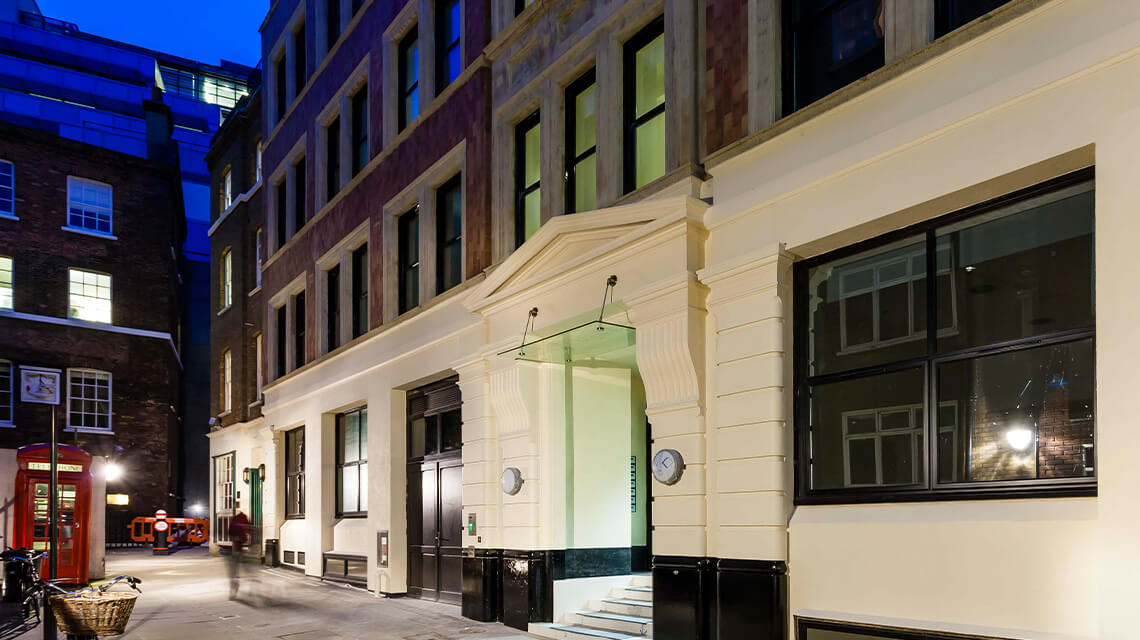 Introducing Red Lion Court in the City of London