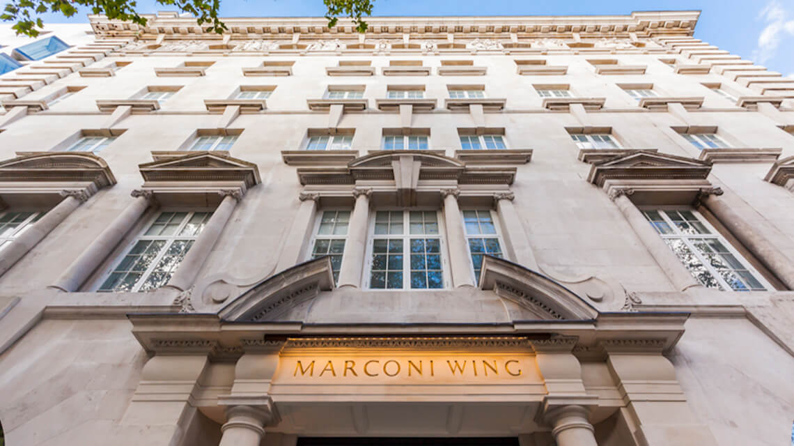 The Launch of Marconi House on The Strand