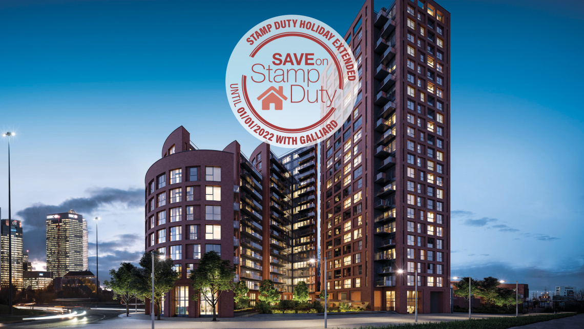 Orchard Wharf exterior, computer generated image intended for illustrative purposes only, ©Galliard Homes. Orchard Wharf exterior, computer generated image intended for illustrative purposes only, ©Galliard Homes.