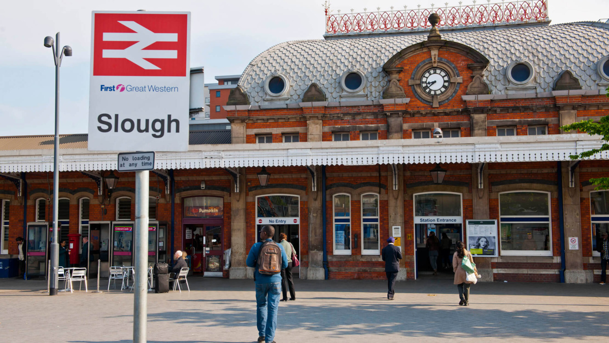 Slough station, ©Galliard Homes.