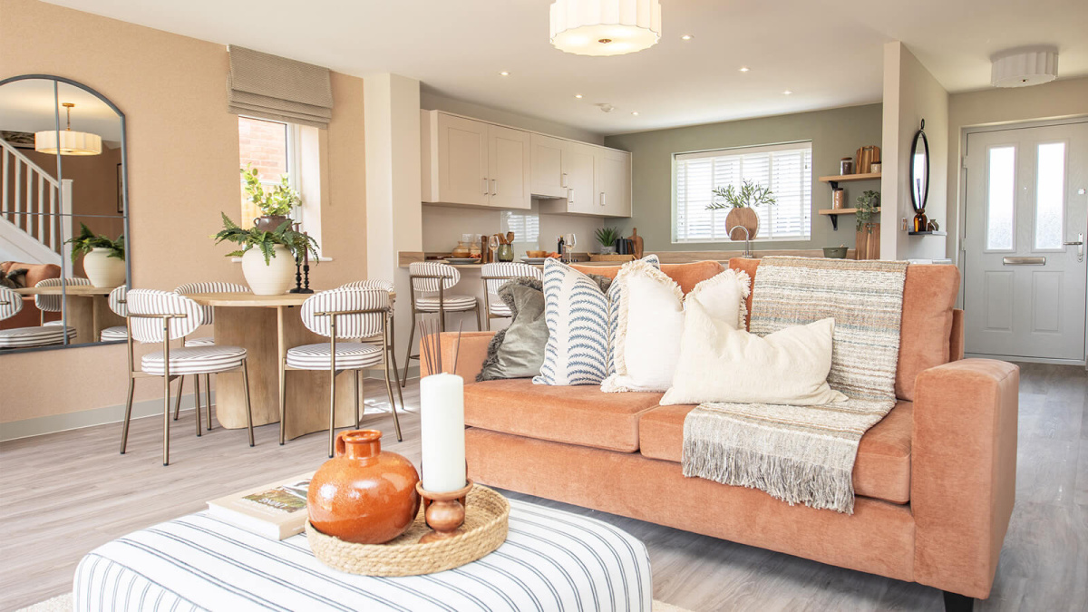 Living area at Barrelmans Point, ©Wavensmere
