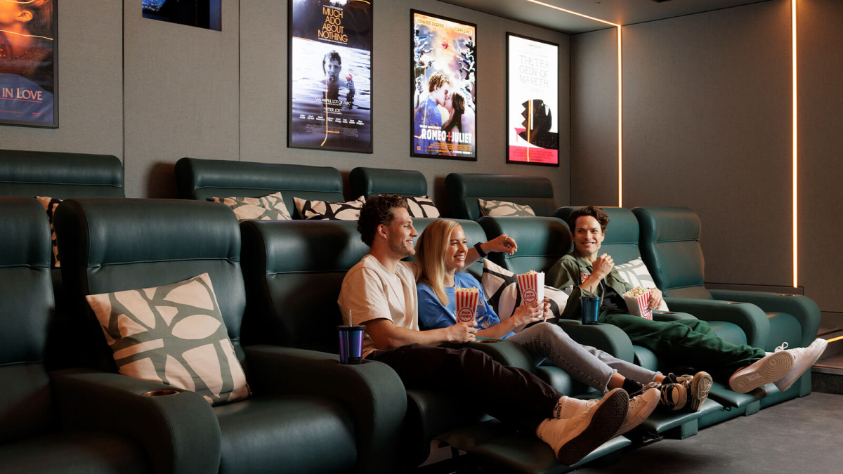 Cinema 1 at The Stage, ©Galliard Homes.