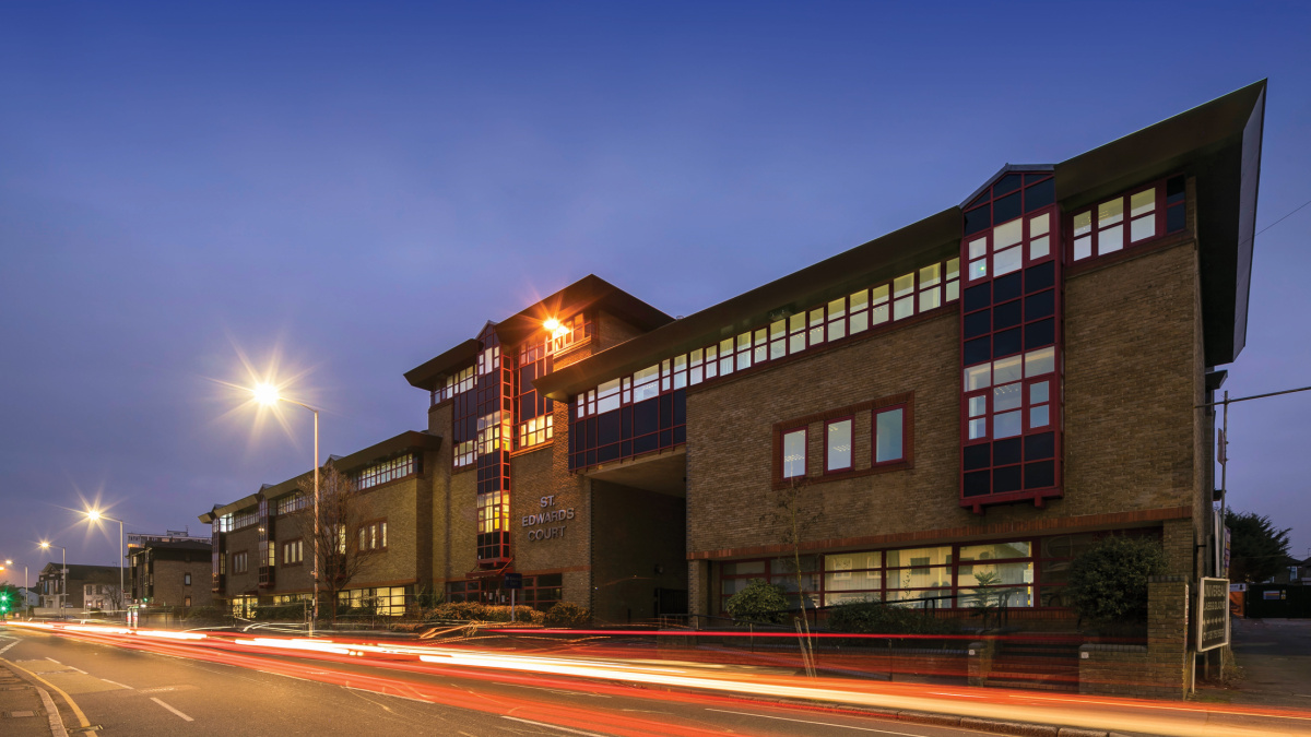 St Edwards Court exterior, ©Galliard Homes.