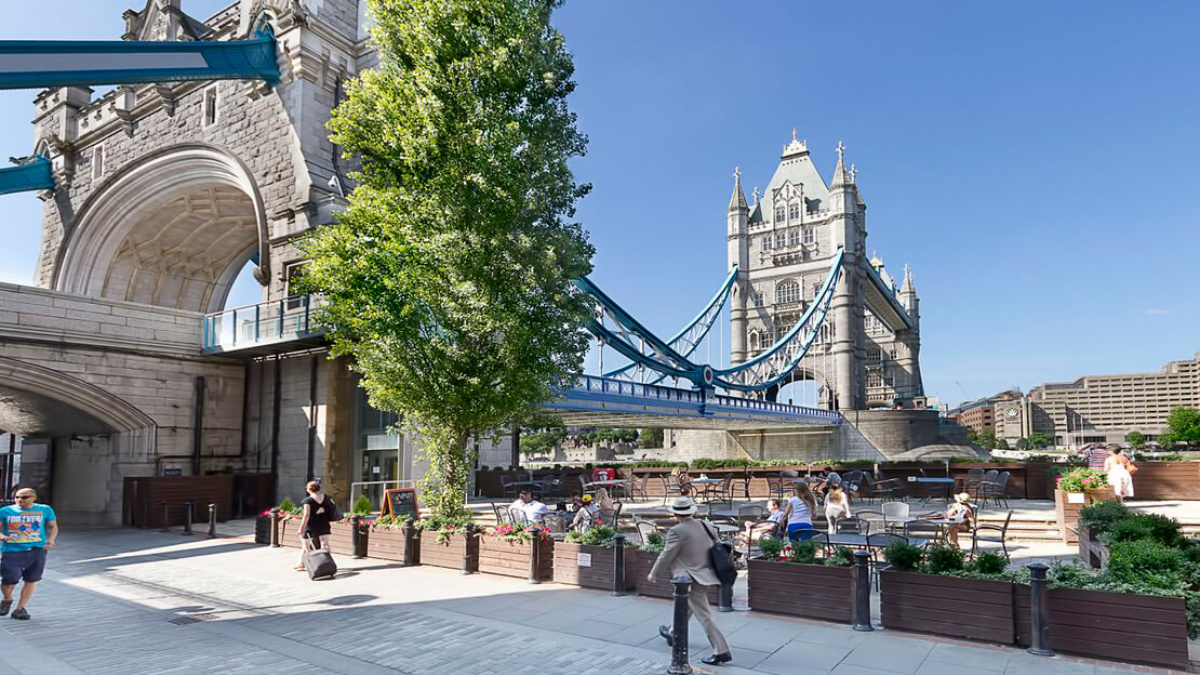 View of Tower Bridge, ©Galliard Homes.