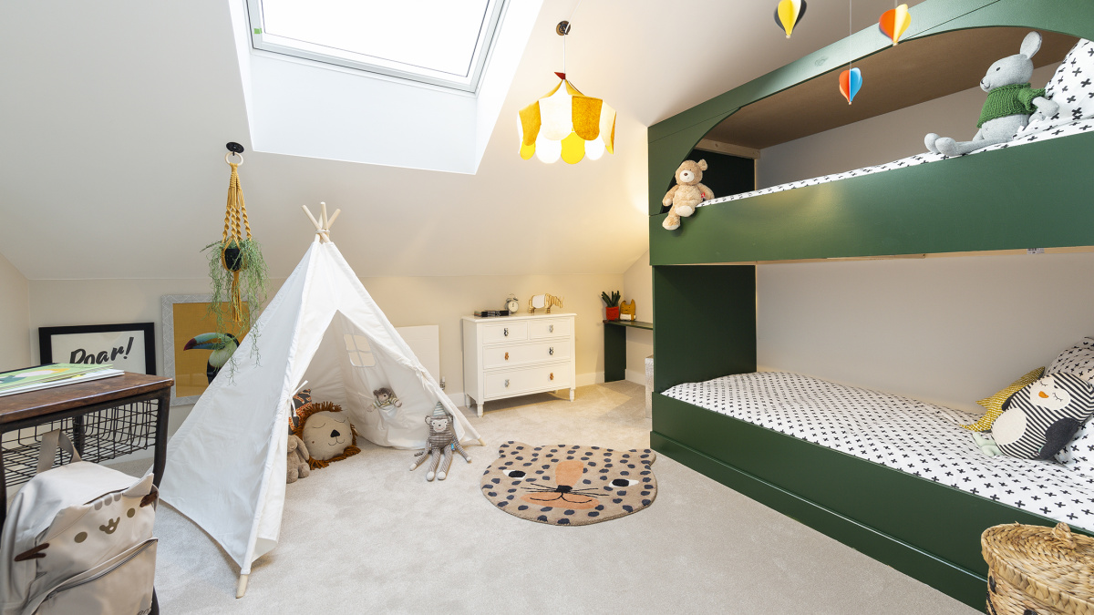 Bedroom at Brooks Dye Works, ©Acorn Property Group.