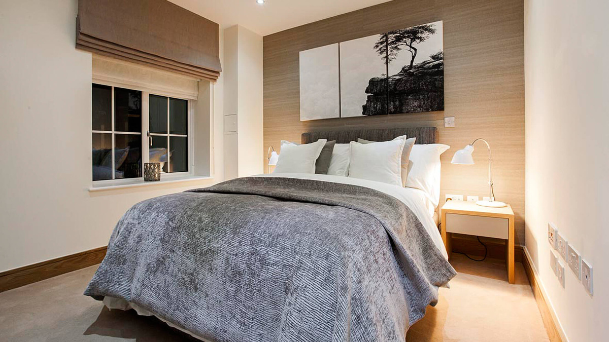 Bedroom at Highbeam House, ©Galliard Homes.