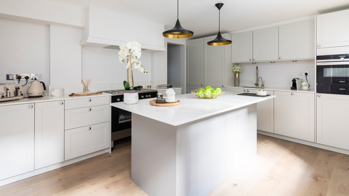 Kitchen area at Hepple & White, ©Acorn Property Group.