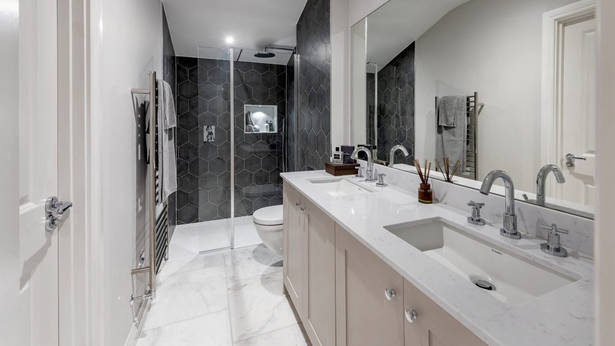 Bathroom at the Hope House show home, ©Acorn Property Group.