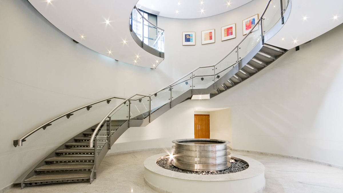 Foyer at Spice Quay Heights, ©Galliard Homes.